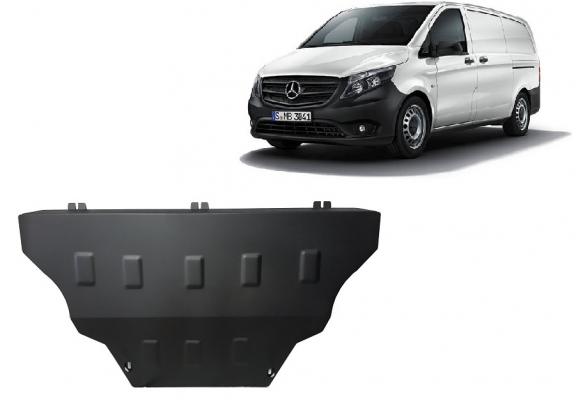 Cubre carter metalico Mercedes Vito W447 - 1.6 D