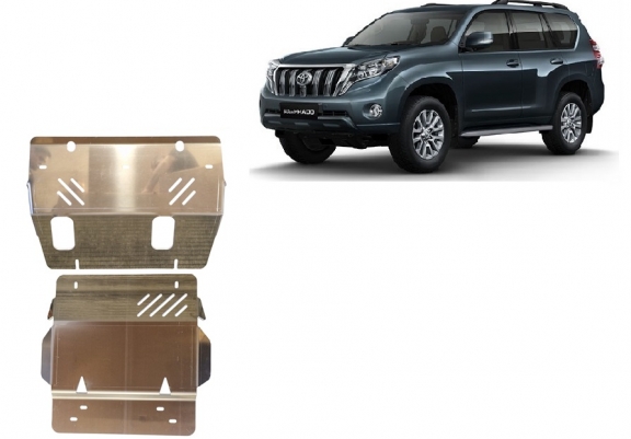 Cubre carter de aluminio Toyota Land Cruiser 150