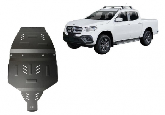 Protector de la caja de cambios y caja de transferencia Mercedes X-Class W470
