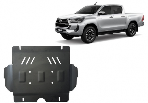 Cubre carter metalico Toyota Hilux Invincible