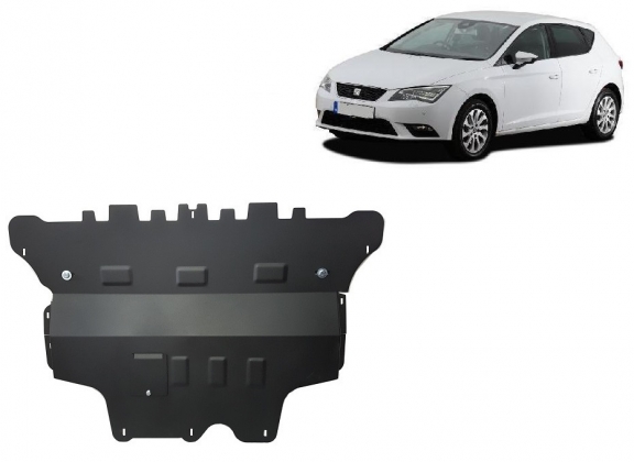 Cubre carter metalico Seat Leon Mk3