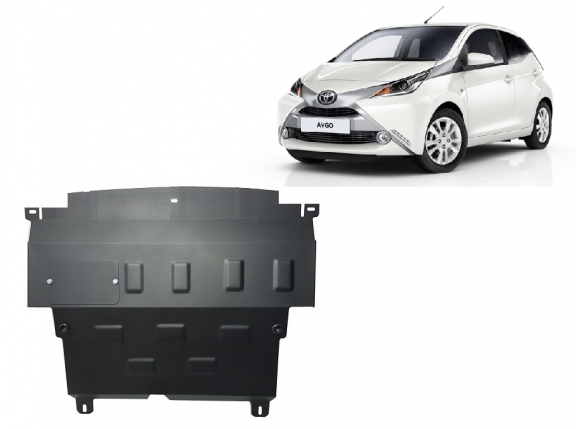 Cubre carter metalico Toyota Aygo AB40