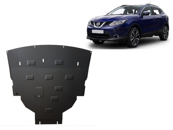 Cubre carter metalico Nissan Qashqai J11