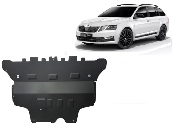 Cubre carter metalico Skoda Octavia 3 - Automatico