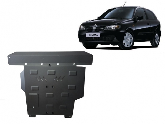 Cubre carter metalico Nissan Almera Tino