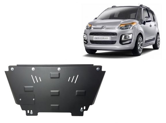 Cubre carter metalico Citroen C3 Picasso