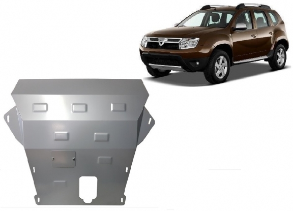 Cubre carter metalico Dacia Duster - 2