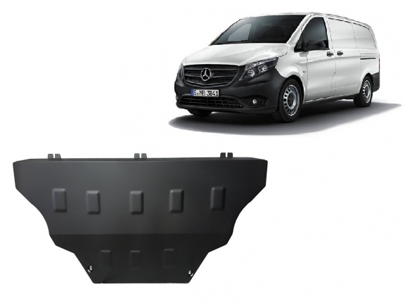 Cubre carter metalico Mercedes Vito W447 - 1.6 D