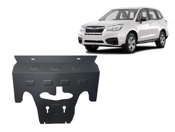 Cubre carter metalico Subaru Forester 4