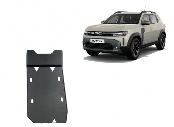 Protector del diferencial trasero Dacia Duster - 4x4