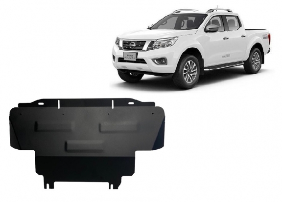 Protector del radiador Nissan Navara NP300 - D23