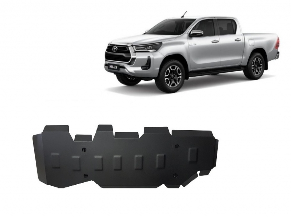 Protector del deposito de combustible Toyota Hilux Invincible