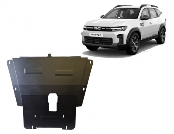 Cubre carter metalico Dacia Bigster - 4x4 + 4x2