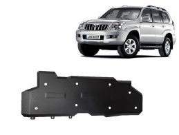 Protector del deposito de combustible Toyota Land Cruiser J120 - solo para modelo 5 puertas