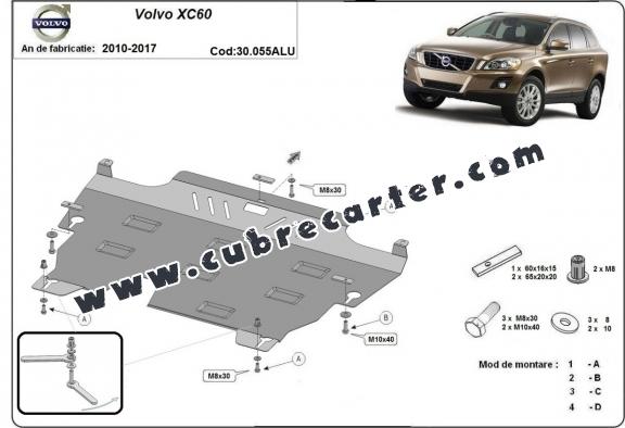 Cubre carter aluminio Volvo XC60