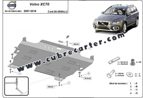 Cubre carter aluminio Volvo XC70