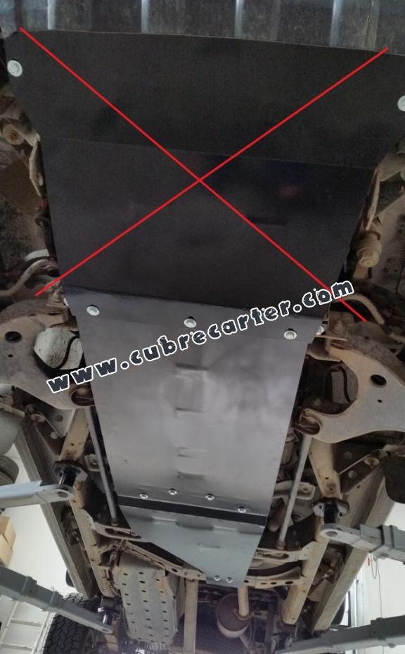 Protección del caja de cambios Nissan Navara D22