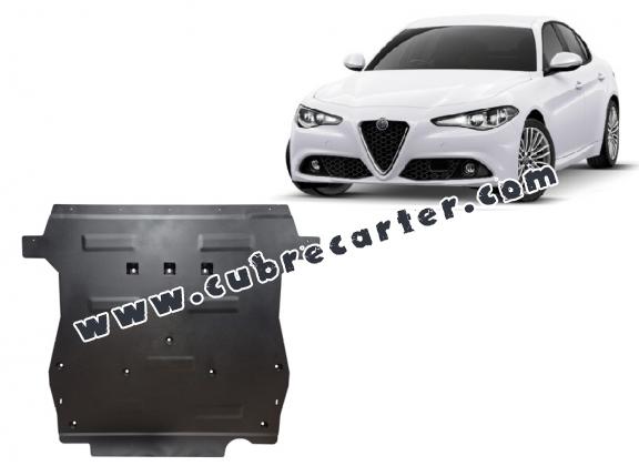 Cubre carter metalico Alfa Romeo Giulia