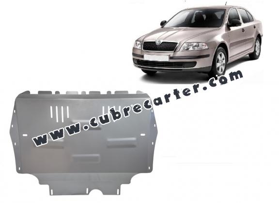 Cubre carter aluminio Skoda Octavia 2