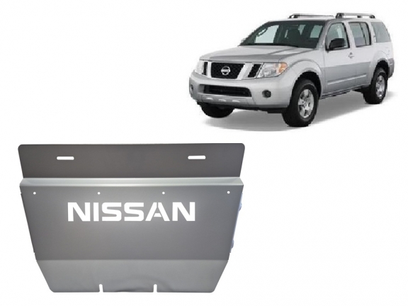 Protector de aluminio del radiador Nissan Pathfinder