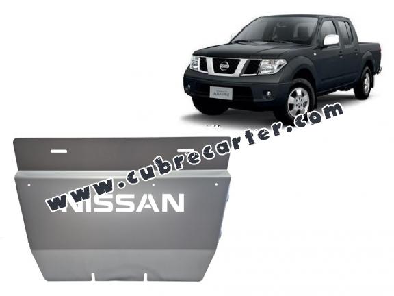 Protección de radiador de aluminio para Nissan Navara D40