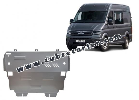Cubre carter aluminio MAN Tge