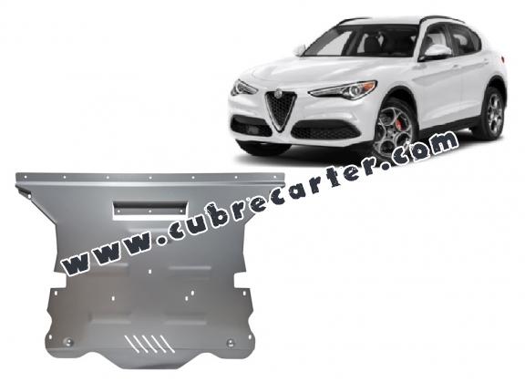 Cubre carter aluminio Alfa Romeo Stelvio