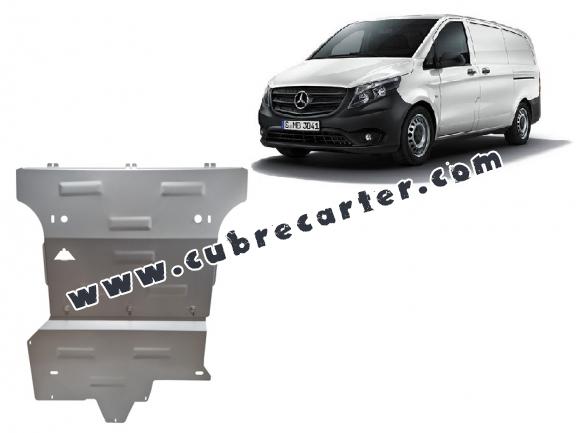 Cubre carter aluminio Mercedes Viano W447