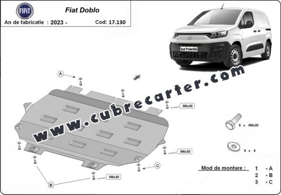 Cubre carter metalico Fiat Doblo