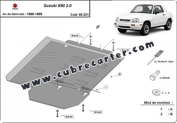 Protección del caja de cambios Suzuki X90 2.0