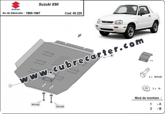 Protección del caja de cambios Suzuki X90