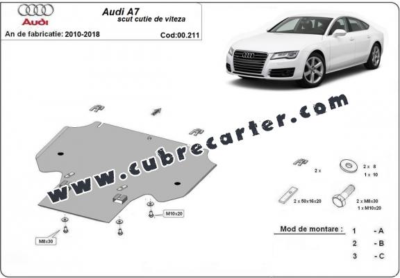 Protección del caja de cambios Audi A7