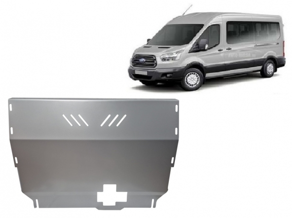 Cubre carter de aluminio Ford Transit - FWD
