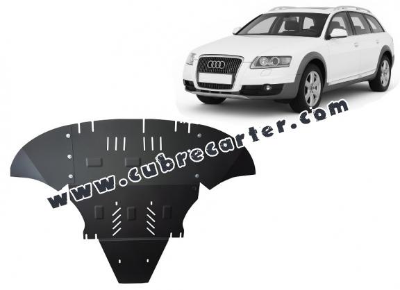 Cubre carter metalico Audi  A6 Allroad 2 - lateral