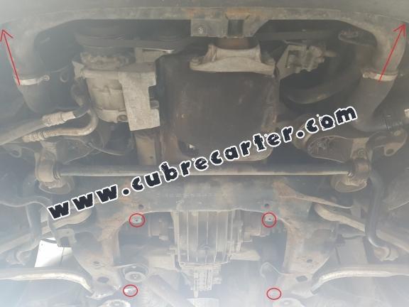 Cubre carter metalico Audi A4 B6 - paquete promocional