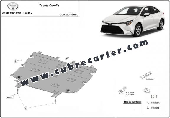 Cubre carter aluminio Toyota Corolla