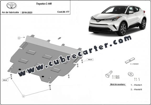 Cubre carter metalico Toyota C-HR