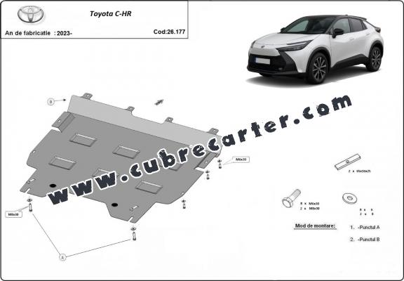 Cubre carter metalico Toyota C-HR