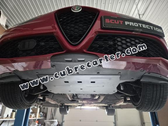 Cubre carter metalico Alfa Romeo Giulia