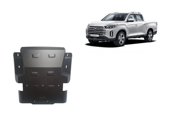 Cubre carter metalico Ssangyong Musso Grand