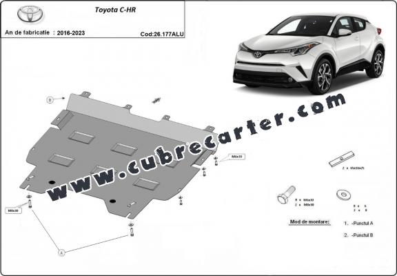 Cubre carter aluminio Toyota C-HR