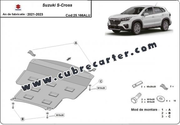 Cubre carter aluminio Suzuki S-Cross