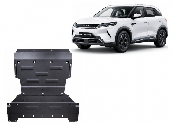 Cubre carter metalico BYD Atto 2