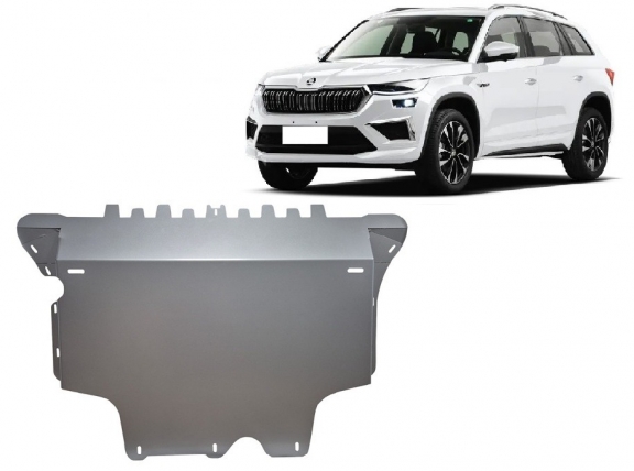 Cubre carter de aluminio Skoda Kodiaq