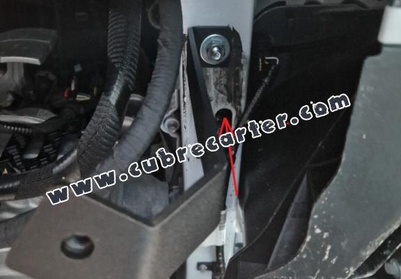 Cubre carter de acero galvanizado Volkswagen Transporter T7