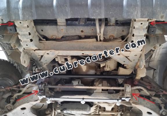 Cubre carter metalico Nissan Navara D22