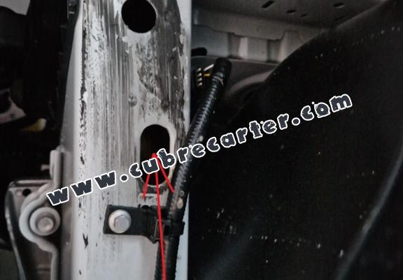 Cubre carter aluminio Volkswagen Transporter T7 Van