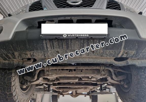 Protección de radiador de aluminio para Nissan Pathfinder