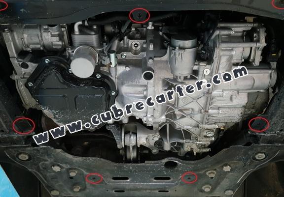 Cubre carter aluminio Mercedes T-Class