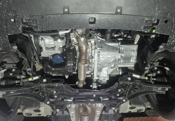 Cubre carter metalico Opel Frontera